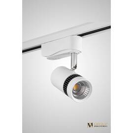 Трековый однофазный светильник AM Group AM230-7W WH 3000K