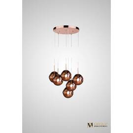 Каскадная люстра AM Group AM352-6CP