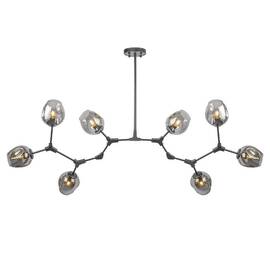 Люстра на штанге AM Group LOFT-8 BK