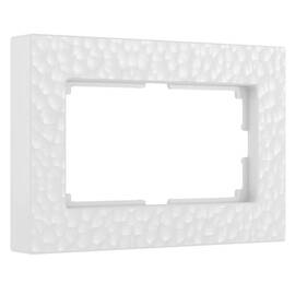 Рамка Werkel Hammer для двойной розетки белый W0082401 4690389163593