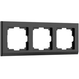 Рамка Werkel Stark на 3 поста черный W0031808 4690389161872