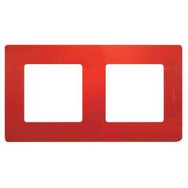 Рамка 2-я, красный, универсальная
