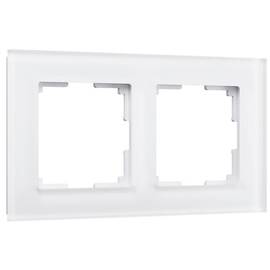 Рамка на 2 поста Werkel Favorit белый матовый W0021105 4690389159572