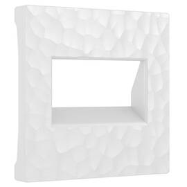 Лицевая панель Werkel Hammer для двойной розетки Еthernet RJ-45 белый W1291101 4690389163142