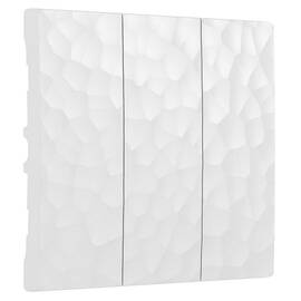 Набор клавиш Werkel Hammer для выключателя трехклавишного белый W1239001 4690389162664