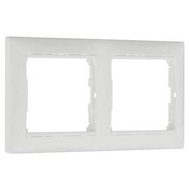 Рамка 2-постовая Legrand Valena белая 774452