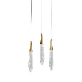 Подвесной светильник Delight Collection OD2438-3 gold/clear