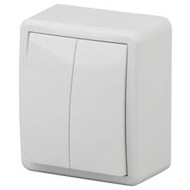 Выключатель двойной Эра 11-1204-01 Б0020663