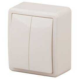 Выключатель двойной Эра 11-1204-02 Б0020664