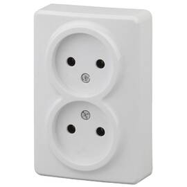 Розетка 2х2P Эра 11-2202-01 Б0020682