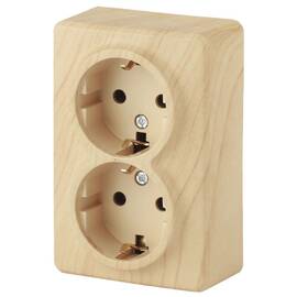 Розетка 2P+E Schuko Эра 11-2205-11 Б0020693