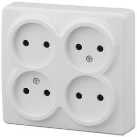 Розетка 4х2P Эра 11-2210-01 Б0020706