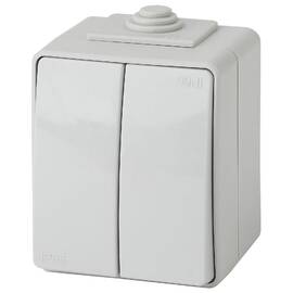 Выключатель двойной Эра 11-1604-03 Б0035976