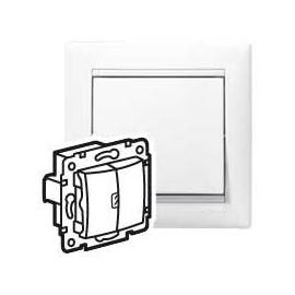 Переключатель двухклавишный Legrand Valena Classic 694266