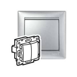 Переключатель двухклавишный Legrand Valena Classic 694339