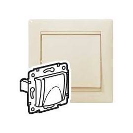 Розетка с/з со шторками с защитной крышкой Legrand Valena Classic 695614