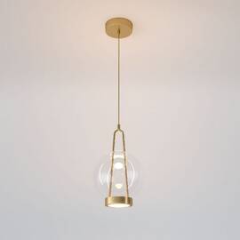 Подвесной светильник Eurosvet Frasco 50267/1 LED латунь a069344