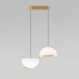 Подвесной светильник Eurosvet Emisfero 50083/2 LED золото a069299