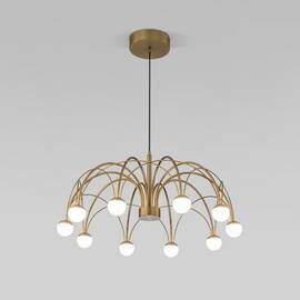 Подвесная люстра Eurosvet Ragno 90030/10 LED золото a069298