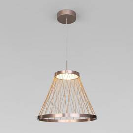 Подвесной светильник Eurosvet Cesta 40016/1 LED коричневый a069283