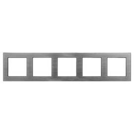 Рамка на 5 постов Arlight FRM-PRESTO-ALS-5-GR 043864