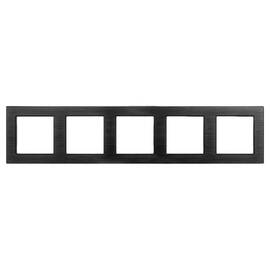 Рамка на 5 постов Arlight FRM-PRESTO-ALS-5-BK 043865