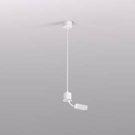 Подвод питания для подвесного монтажа трека Denkirs Smart Base TR2124-WH