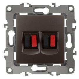 Розетка аудио двойная Эра 12-3112-13 Б0027468