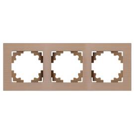 Рамка 3-местная Stekker Катрин MFR00-7003-02 50018