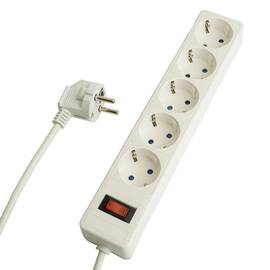 Сетевой фильтр 5-местный с/з Stekker Optima HM20-51-02 50092