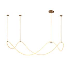 Подвесной светильник Delight Collection 10521P brass/white