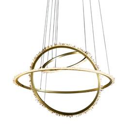 Подвесная люстра Delight Collection Quartz Halo MD20020154-3A satin gold