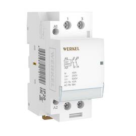 Контактор модульный Werkel W942M40O 4690389212109 a069475