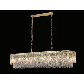 Подвесная люстра Newport Daisy 8370/140 C oval brass М0070732