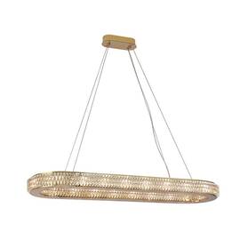 Подвесная люстра Newport Melody 8560/100 C oval gold polished М0070796