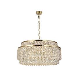 Подвесная люстра Newport Tiffany 8530/80 C gold polished М0070716