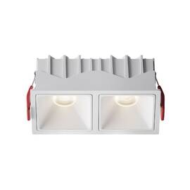 Встраиваемый светильник Maytoni Alfa LED DL043-02-10W4K-SQ-W-1