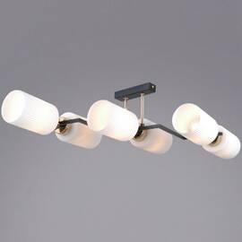 Потолочная люстра Illumico IL0809-6ASQ-25 BK AB NAPLES