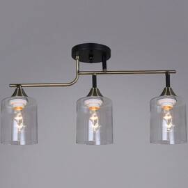 Потолочная люстра Reluce 02312-0.3-03 AB+BK