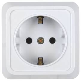 Розетка двойная 2П+3 General Альфа 477007