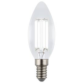 Лампа светодиодная филаментная Uniel LED-C35-4W/4000K/E14/CL GLY01TR UL-00011937
