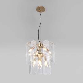 Подвесная люстра Eurosvet Claire 60170/8 золото Smart a069011