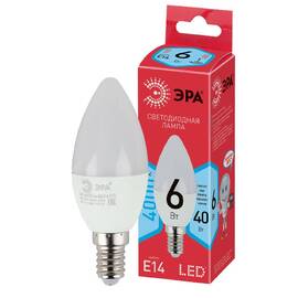 Лампа светодиодная Эра E14 6W 4000K ECO LED B35-6W-840-E14 Б0020619