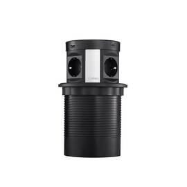 Блок розеток 107J (4 секции, 2 USB А + 2 USB С) Mebax 00-00001464