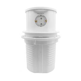 Блок розеток LK-PRF (3 секции полуавтоматический 1 USB + 1 type-C беспроводная зарядка) Mebax 00-000