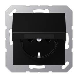 Розетка штепсельная Schuko Jung A1520BFKIKLSWM