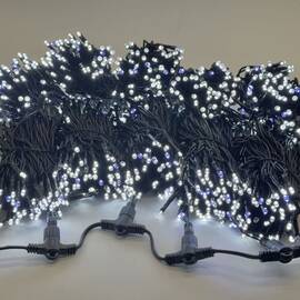 Комплект 5 белых нитей с мерцанием Laitcom (LTC) ECO1000BLW-11-1W