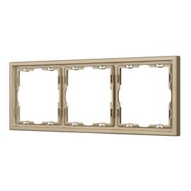 Рамка пластиковая Arlight FRM-NOBE-SFPL-3-GD 054221