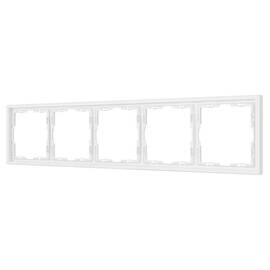 Рамка пластиковая Arlight FRM-NOBE-SFPL-5-WH 054227