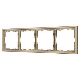 Рамка пластиковая Arlight FRM-NOBE-SFPL-4-GD 054225